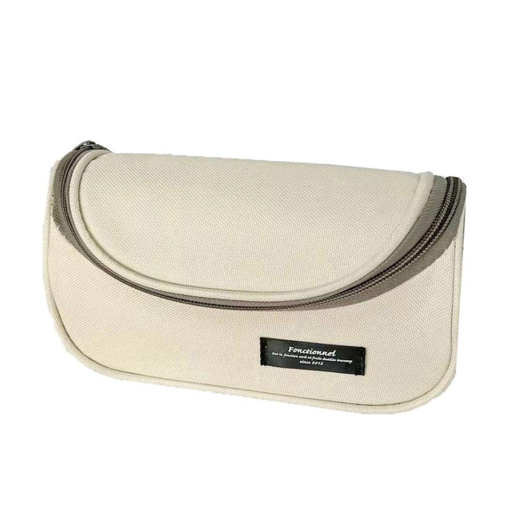 

Storage Large Capacity Pencil Pouch Pencil Box Cartoon Pen Bag Pencilcases Pencil Cases Girls бежевый