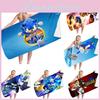 Sonic Beach Towel Microfiber Bath Towel For Kids And Adults Soft And Cozy With Eye-catching Design