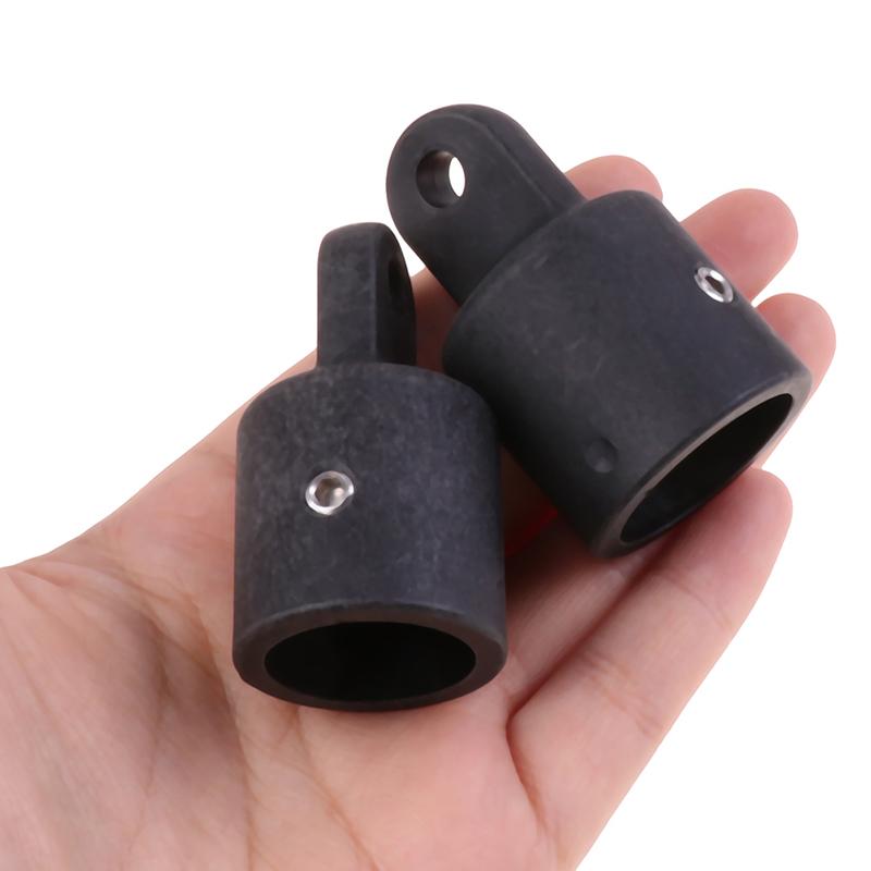 12 Pièces Nylon Marine Bateau Housse de Capote Bimini Top Charnière de Pont Glissière Œillet d'Extrémité Raccords Matériel Outil Universel Bricolage Solide