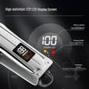 Professional Grade Electric Hair Clipper for Men with Digital LCD and Stainless Steel Blades