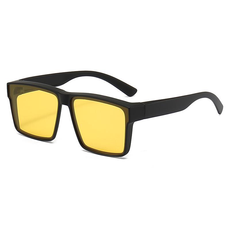 Polarized Clip-On Sunglasses for Over Prescription Glasses - Unisex, Perfect for Driving, Fashionable, Summer Style, Sun Protection