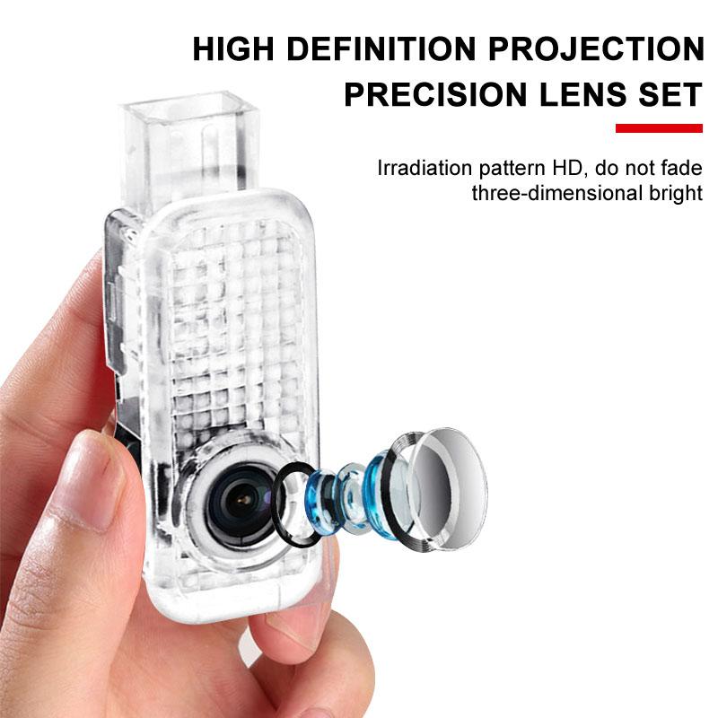 For Audi C72PC Car Door Welcome Light Led Car Projector Lamp Car Accessories For Audi A4L A6L A3 A4 Q3 Q5 Q7 A5 A7 S3 S4 S5 S6 S8 RS3 RS4