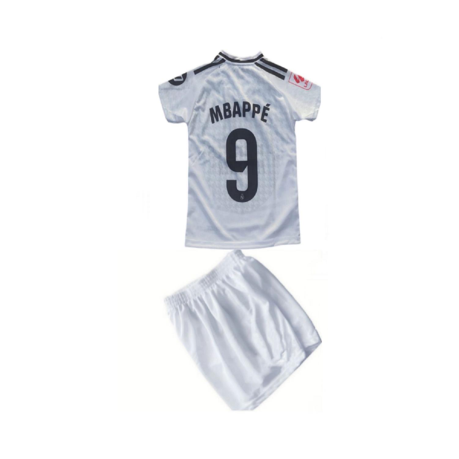 

New Model Kids Mbappe Jersey Shorts Set Of 2 11-12 Yaş белый
