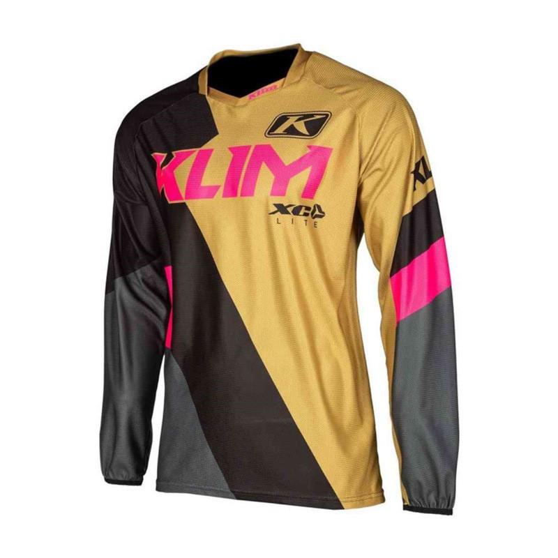 KLIM Ρούχα Downhill Βουνού Εκτός Δρόμου Μοτοσικλέτας Ανδρικό Μακρυμάνικο Μεγάλο Μέγεθος Γρήγορου Στεγνώματος T-shirt Αγωνιστικά Αυτοκίνητα