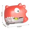 Electric Summer Bathtub Blower Foam Machine Musical Soap Bubble Machine for Kids Bubble Dinosaur Suction Cup Hanging Bath Toys