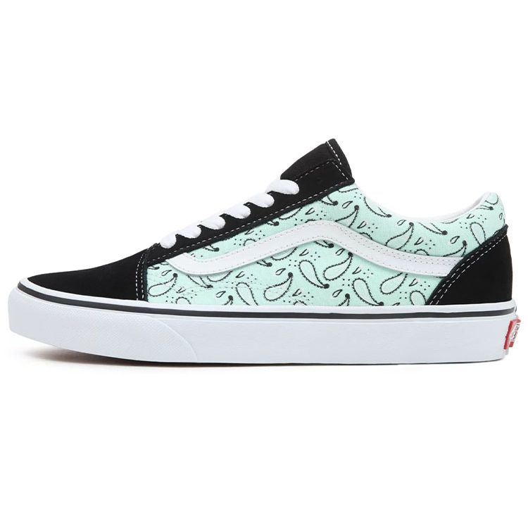 Vans Old Skool Classic Low-Top Casual Skate Shoes Unisex Sneakers Black Green VN0A5JMIN4T