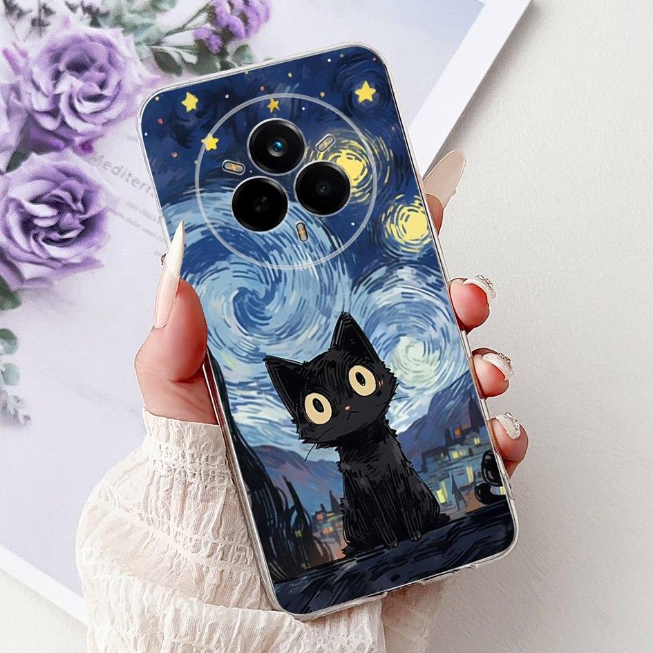Für Realme 14 Pro 5G Hülle 2025 Cover Cooler Drache Löwe Cartoon Weiche Klare Silikon Handyhüllen Für Realme 14 Pro+ 14Pro Plus Capa