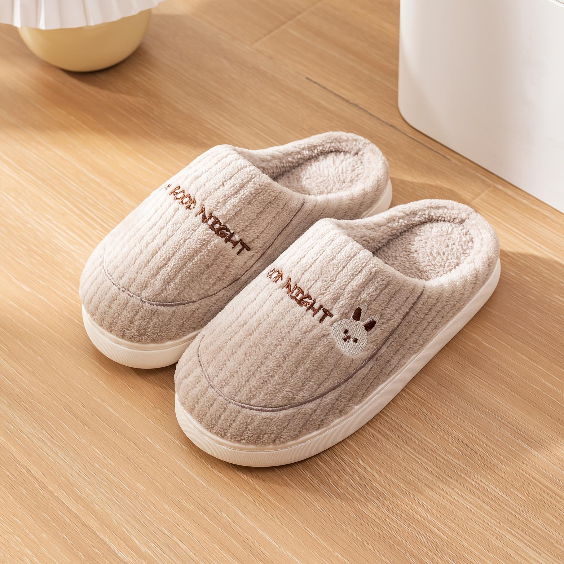 

Уютные и милые тапочки в вертикальную полоску для женщин - Мягкая, теплая и удобная ткань с подошвой из ТПР - Идеально для дома или ношения зимой|Текстильные тапочки 40-41