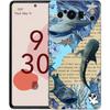 Luxury TPU Phone Case For Google Pixel 9 8 8A 7 7A 6 Pro XL 6A 5G Ocean Whale Shark Swimming Black Soft Back Cover