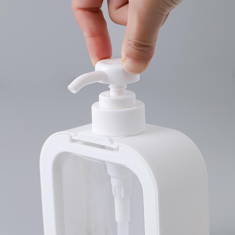 Large Capacity Press Pump Dispenser Bottle Refillable Bottle Shampoo Soap Shower Gel Lotion Detergent Storage Container #3419