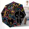 1pc BT21 Merchandise Auto Umbrella 8-Bone Design Compact Gear for Outdoor Travel, Perfect Gift for Friends or Family Yy280828130