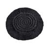 Cup Mat Highly Absorbent Braided Drink Coaster Solid Color Heat-Resistant Reusable Woven Coaster Cup Pad