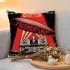 Cushion Cover  Linen  SkinFriendly Soft Decorative Case for Sofa Home Decor Band LLed ZZeppelin Pillow cover