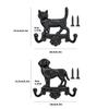 Multipurpose Iron Wall Hook for Outdoor Or Indoor Storage Animal Hanger for Coat Hats and Clothes Home Decoration