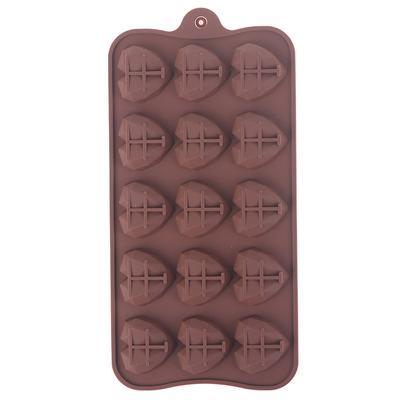 15 Cavities Mini Heart Chocolate Mold Silicone Candy Molds Gummy Jelly Mould