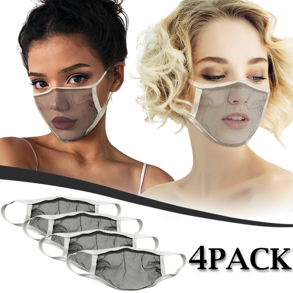 Adult Mesh Breathable Mask Washable Reusable Pollution Cover Face