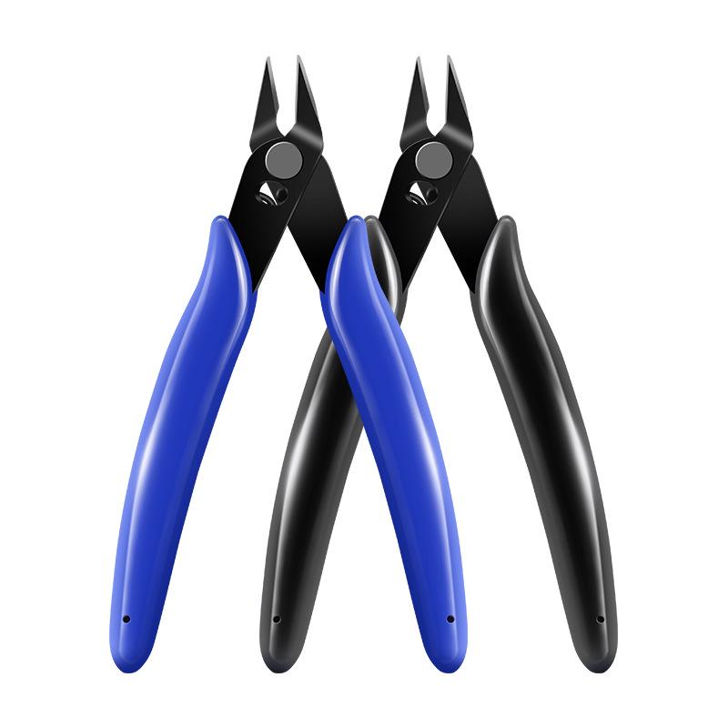 Industrial 170° Angled Flush Cutters: Mini Electronic Craft & DIY Pliers