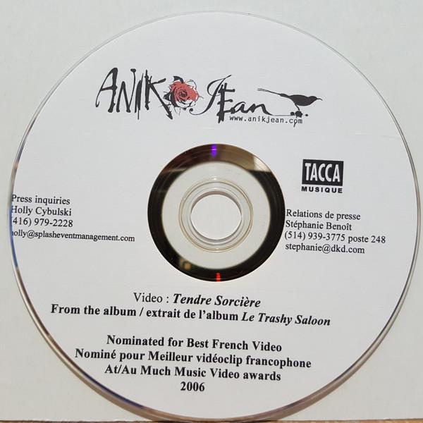 DVD ANIK JEAN  Tendre Sorciere НЕТ Tacca Musique 2006 Канада Поп Б/у