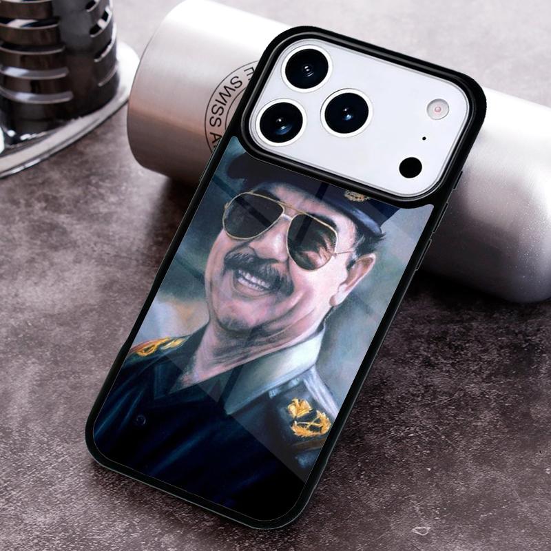 Custodia Fashion Saddam Hussein Iraq Custodia per Telefono Araba per iPhone 17 16 15 Pro Max Air 14 13 12 11 Plus Copertura Antiurto