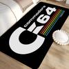 C-Commodore 64 Logo Hallway Carpet Washable Non-Slip Living Room Sofa Chairs Area Mat Kitchen Doormat Area Rug