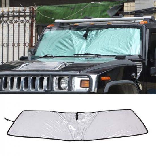 Foldable Car Sun Shade Windshield Window Sunshade Cover For Hummer H2 2003-07