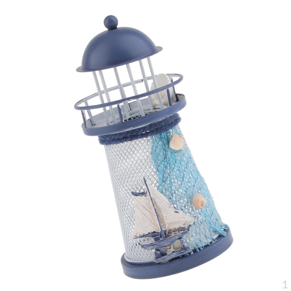 

Креативные игрушки-подарки Фигурка маяка Украшение для рабочего стола/балкона/книжной полки , S