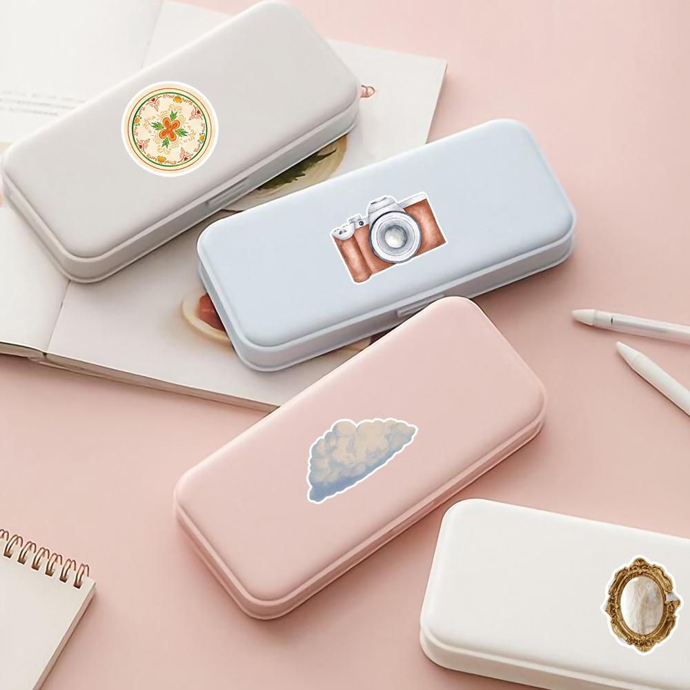 50 Retro Graffiti Stickers Notebooks Palette Case DIY Decorative Stickers Waterproof Creative Children's Girl Stickers