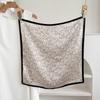 100% Mulberry Silk Small Square Scarf - European Style, High-End Feel, Perfect for Mother's Birthday or Business Gift