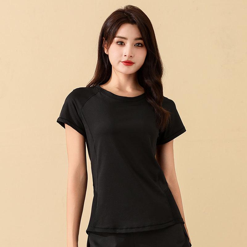 Women's Ice Silk Quick-Dry Yoga Morning Run Suit - Summer 2025