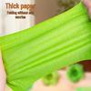 Packung dickes grünes Krepppapier für handgefertigte 3D-Blumen, ideal für Bastelarbeiten in Grundschule und Kindergarten