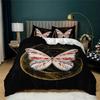 Queen Size Comforter Bedding Sets Insect Butterfly Duvet Cover Set Queen 228x228cm King Thick High Grade Home Bed Comforters 3d