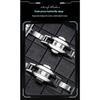 VA VA VOOM Dual Calendar Business Men's Watch Waterproof Luminous Quartz Steel Belt Watch