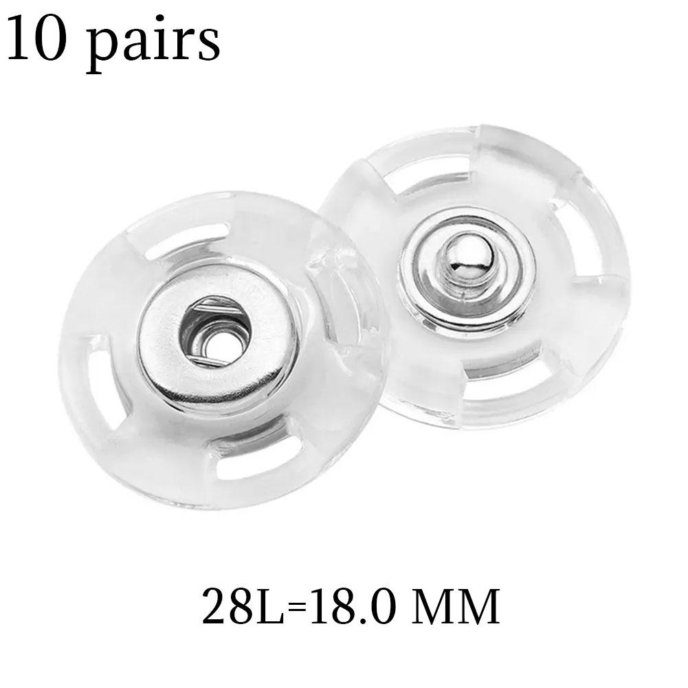 Delicate Invisible Transparent Pairs Plastic Sewing