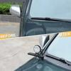 For Toyota Prado 120 FJ120 2003-2009 LED Light Pod Metal Hood Mount Bracket Kit/Ditch Hood Light Brackets
