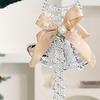 Celebratory Tune Bells Decoration Set Multi Use PVC Hanging Garnishes For Christmas Door Wall And Tree