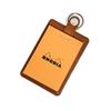 [i-story] Genuine Leather Rhodia Memo Holder for BLOC RHODIA No. 10, Brown