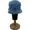 Used GUCCI GG Canvas Reversible Bucket Hat 790152 Blue Cotton Women's Other Fashion Accessories