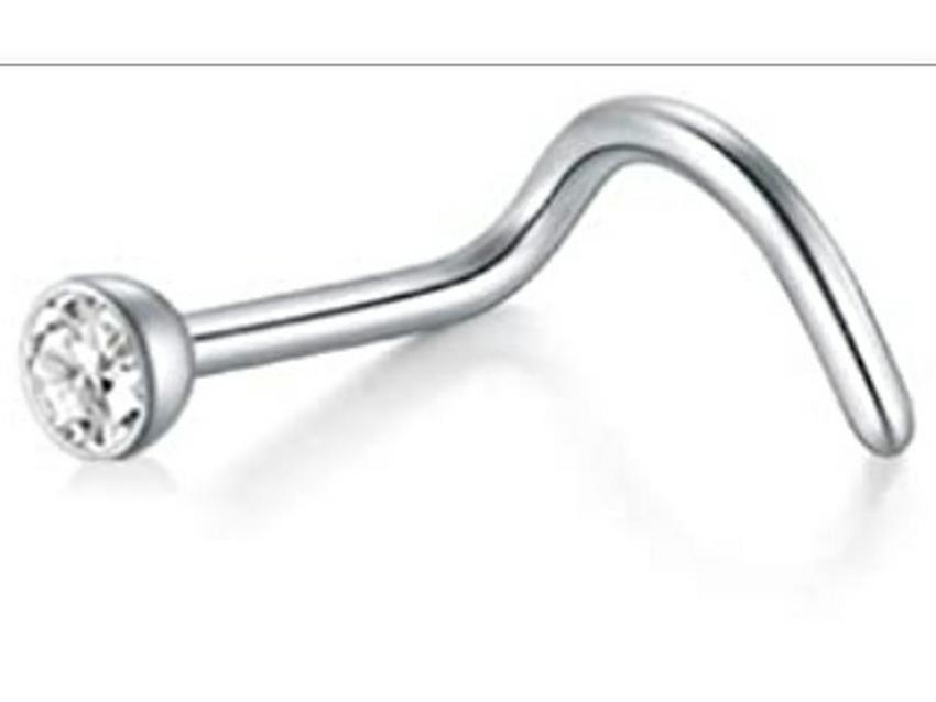 

Stainless Steel Nose Ring - Stylish Nose Stud Piercing Jewelry