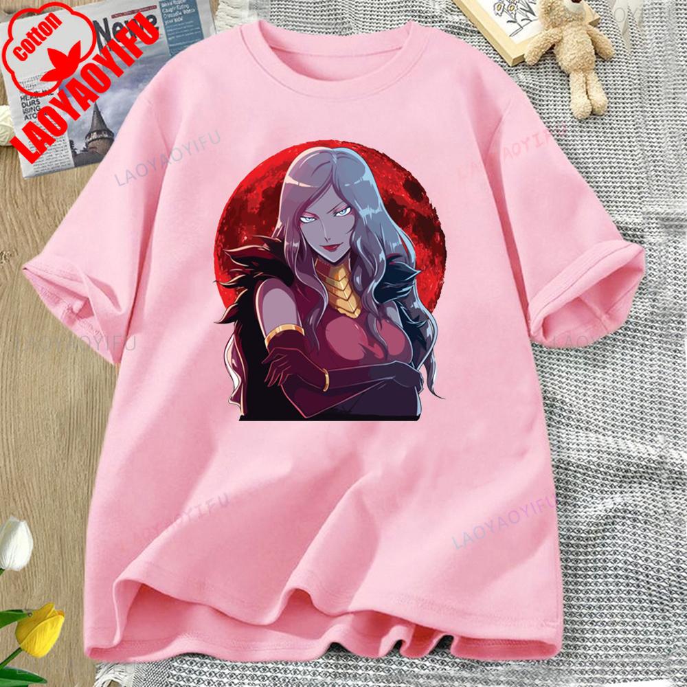 Castlevania Alucard Carmilla Printed T-shirt Tops Castlevania Alucard Street Fashion Hip Hop Casual Comfortable Personality