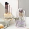 2-in-1 Makeup Brush Cleaner Bowl Cosmetic Brush Hang Drying Holder  Powder Puff Cleaning