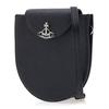Vivienne WeStwood Women S Saffiano Half Moon Saddle croSS Bag 43030094 L001n N402