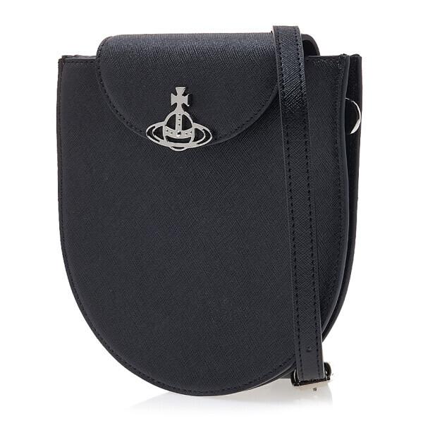 Vivienne WeStwood Women S Saffiano Half Moon Saddle croSS Bag 43030094 L001n N402
