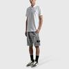 STONE ISLAND Szorty Bermuda Cargo Szary Melange Męskie Spodnie 741564651-V0M64