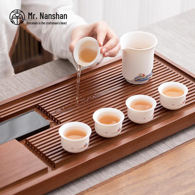 Nanshan Kung Fu Bamboo Drainage Tea Tray