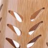 With Drainage Makeup Wood Bamboo Storage Cup For Home Bathroom Toothbrush Holder Toothbrush Cup