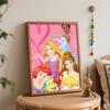 Disney Princess Paint By Number Kit Number Drawing Canvas DIY Picture Home Decor Disney Princesses Art Wall Decor For Living Room Gift