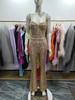 Elegant Sequin Waist-Cinching Spaghetti Strap Jumpsuit