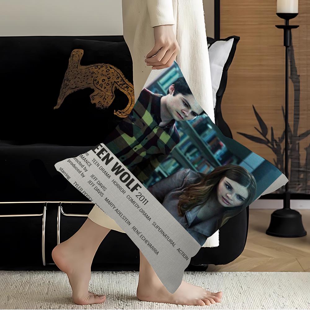 Волчонок 45*45см Наволочка Декоративная Наволочка Домашняя Наволочка Для Подушки На Диван 16x16Inch