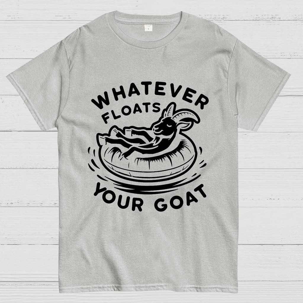 Whatever Floats Your Goat Cotton Summer Casual Cool Loose T-Shirt