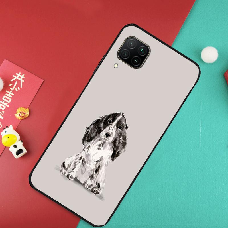 Funny Cocker Spaniel Dog For Huawei Nova 7i 8i 3i 11i Nova 10 9 SE 5T Y60 Y70 Y90 Y61 Y91 P20 P40 Lite P30 Pro Case